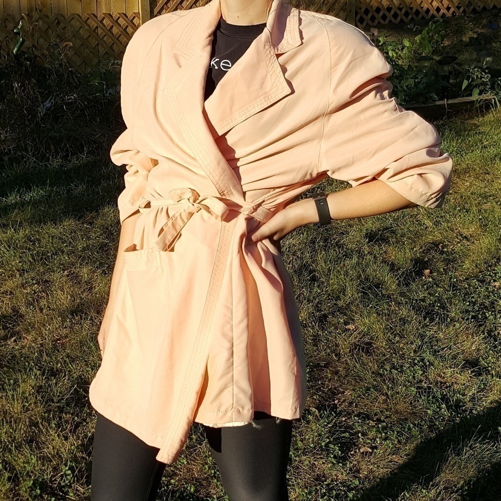 OVERSIZE Italian  trench coat